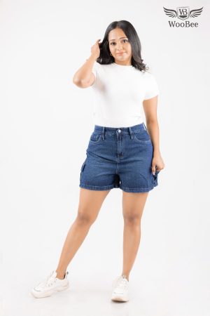 HIGHWAIST CARGO POCKET SHORT