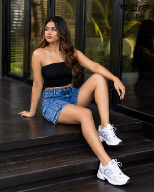 HIGHWAIST CARGO POCKET SHORT
