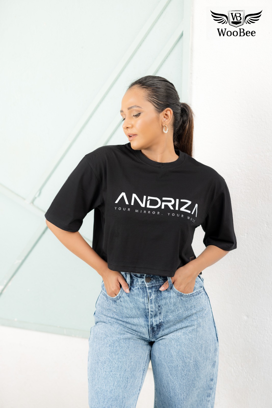 OVERSIZE 220GSM CROP TOP 5 OVERSIZE 220GSM CROP TOP - Image 5