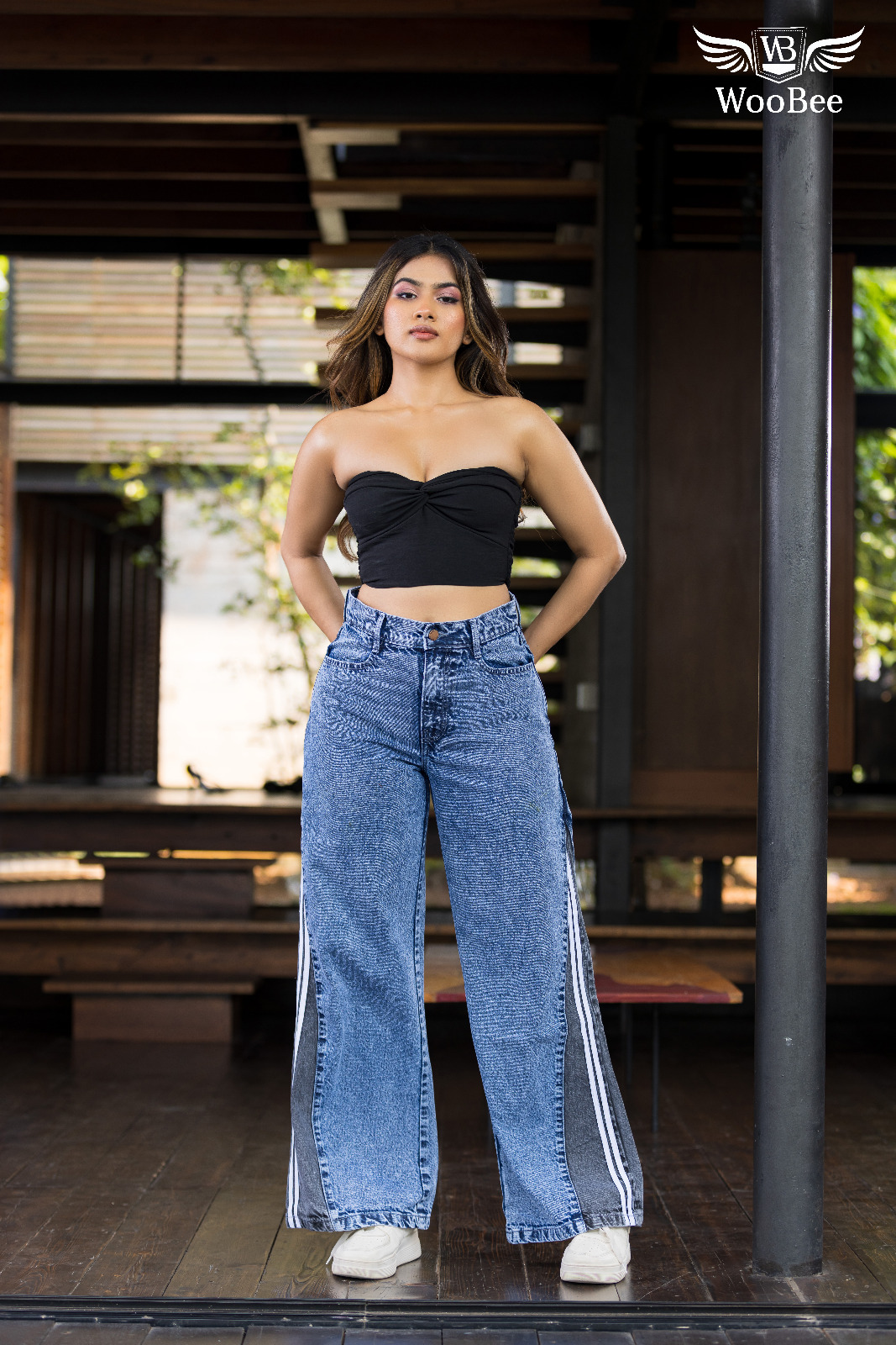 ACID WASHED DRIFT FLOW JEANS 9 ACID WASHED DRIFT FLOW JEANS - Image 9